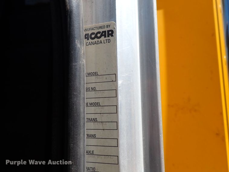 image for item DL7529 2003 Peterbilt 330  dump flatbed truck