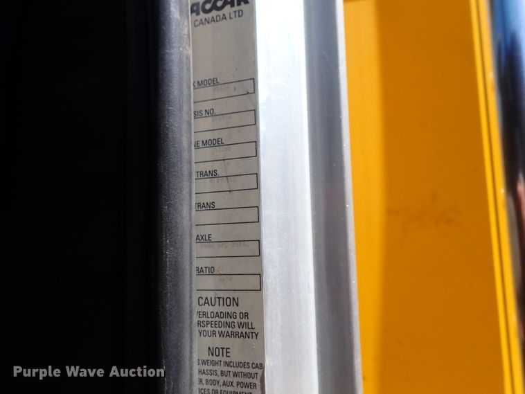 image for item DL7529 2003 Peterbilt 330  dump flatbed truck