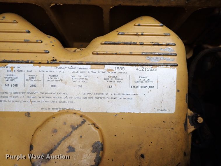 image for item DL7554 2000 Caterpillar 623F  elevating scraper