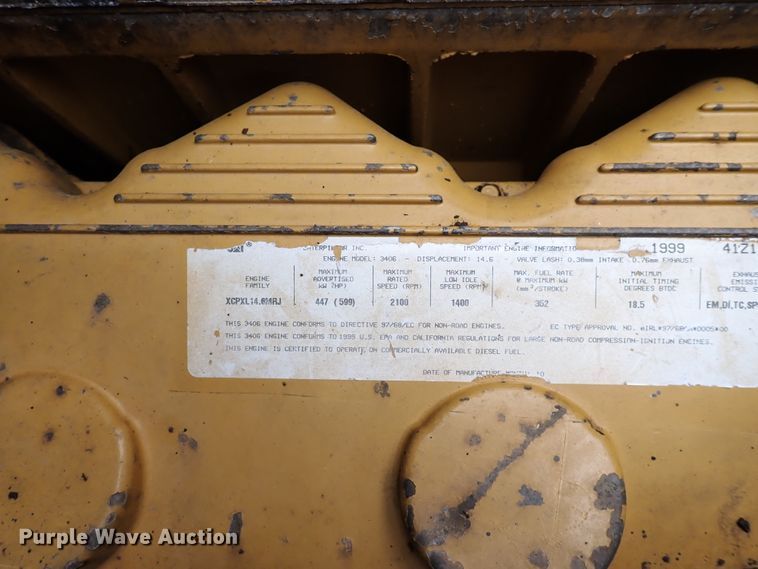 image for item DL7554 2000 Caterpillar 623F  elevating scraper