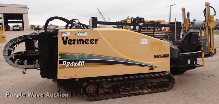 image for item DL7558 2012 Vermeer D24X40 Series II  directional boring unit