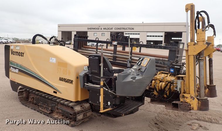 image for item DL7558 2012 Vermeer D24X40 Series II  directional boring unit
