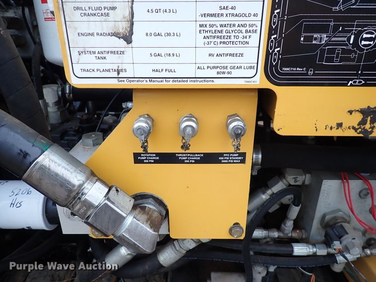 image for item DL7558 2012 Vermeer D24X40 Series II  directional boring unit