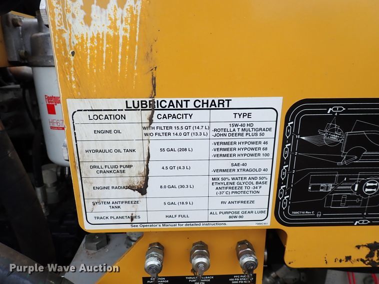 image for item DL7558 2012 Vermeer D24X40 Series II  directional boring unit