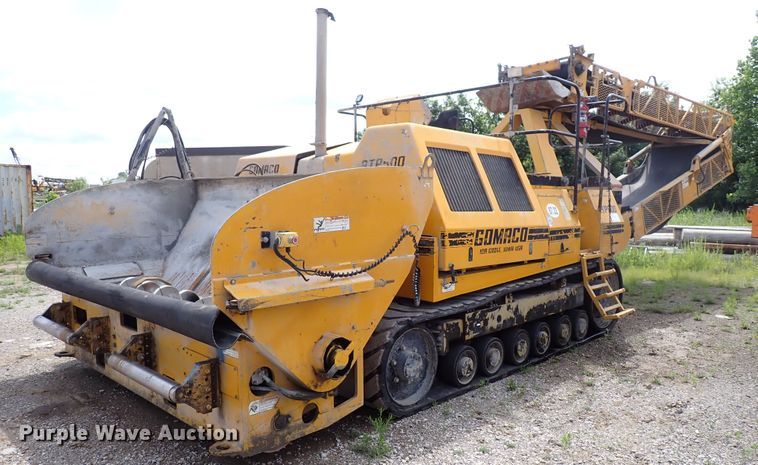 image for item DL7578 2003 Gomaco RTP-500  belt placer