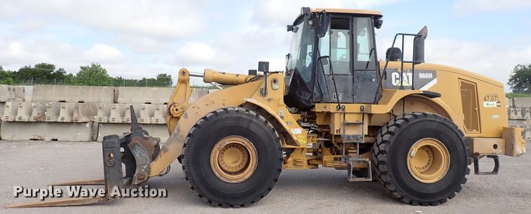 image for item DL7580 2008 Caterpillar 966H  wheel loader