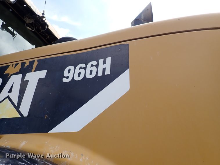 image for item DL7580 2008 Caterpillar 966H  wheel loader