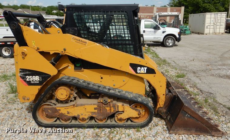 image for item DL8869 2013 Caterpillar 259B3  tracked skid steer loader
