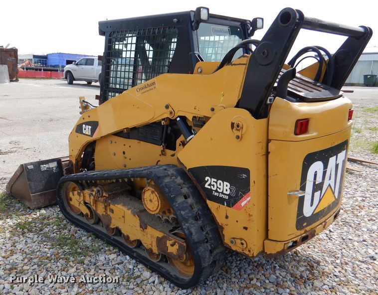 image for item DL8869 2013 Caterpillar 259B3  tracked skid steer loader