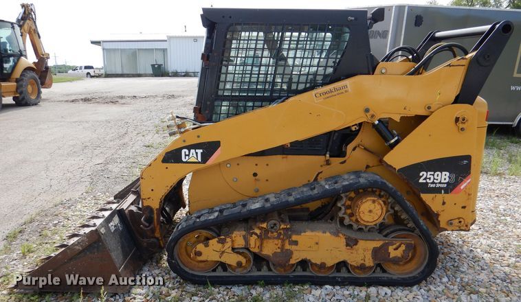 image for item DL8869 2013 Caterpillar 259B3  tracked skid steer loader
