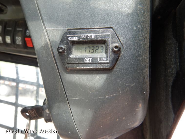 image for item DL8869 2013 Caterpillar 259B3  tracked skid steer loader