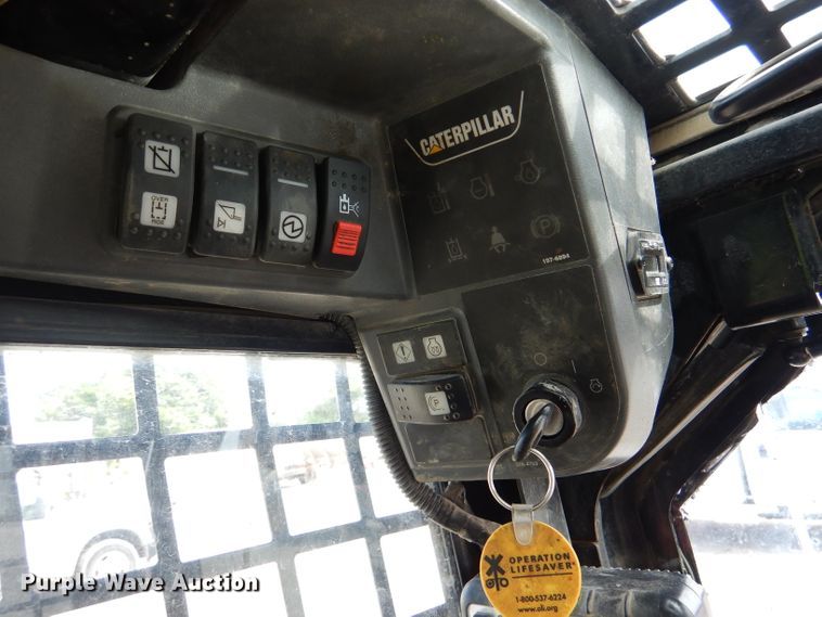 image for item DL8869 2013 Caterpillar 259B3  tracked skid steer loader