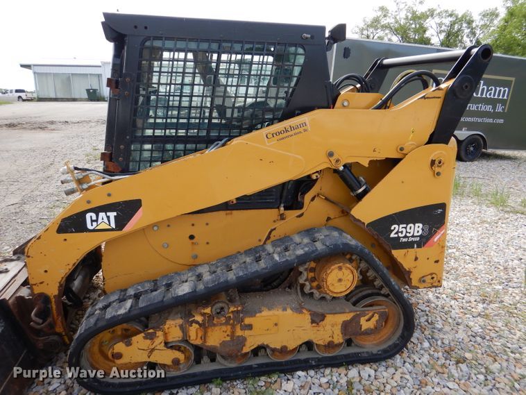 image for item DL8869 2013 Caterpillar 259B3  tracked skid steer loader