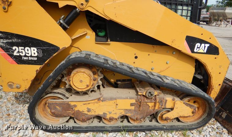 image for item DL8869 2013 Caterpillar 259B3  tracked skid steer loader
