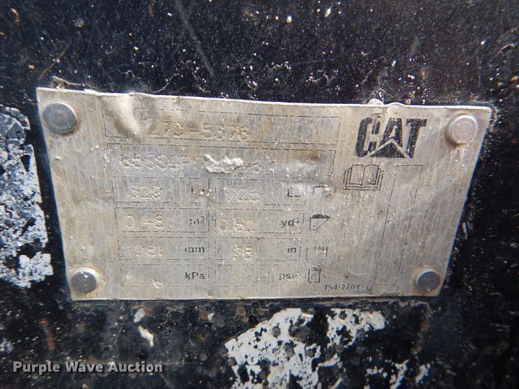 image for item DL8869 2013 Caterpillar 259B3  tracked skid steer loader