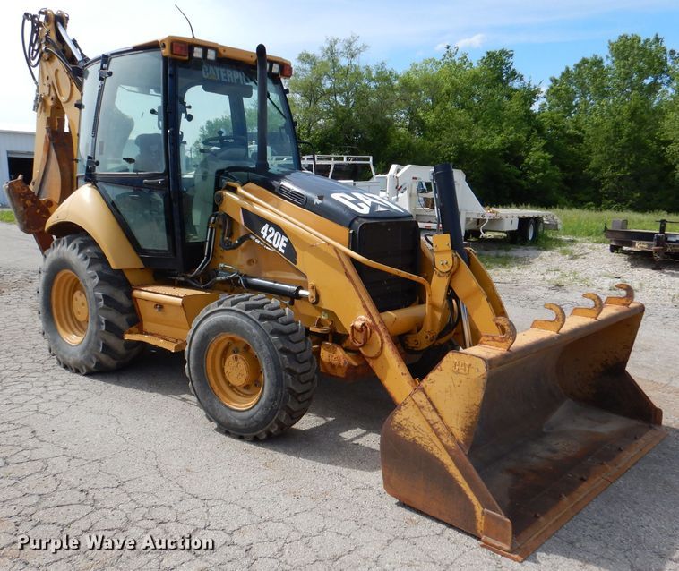 image for item DL8870 2009 Caterpillar 420E  backhoe