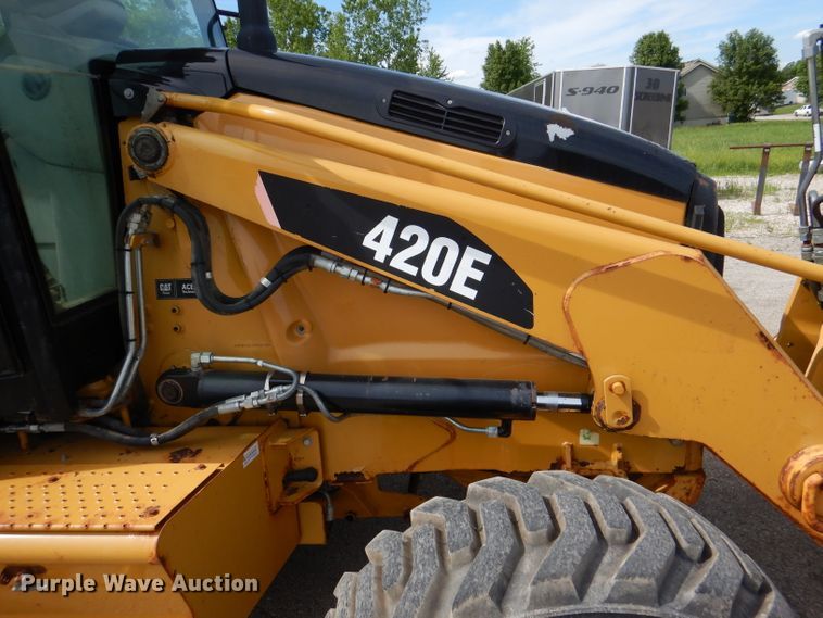 image for item DL8870 2009 Caterpillar 420E  backhoe