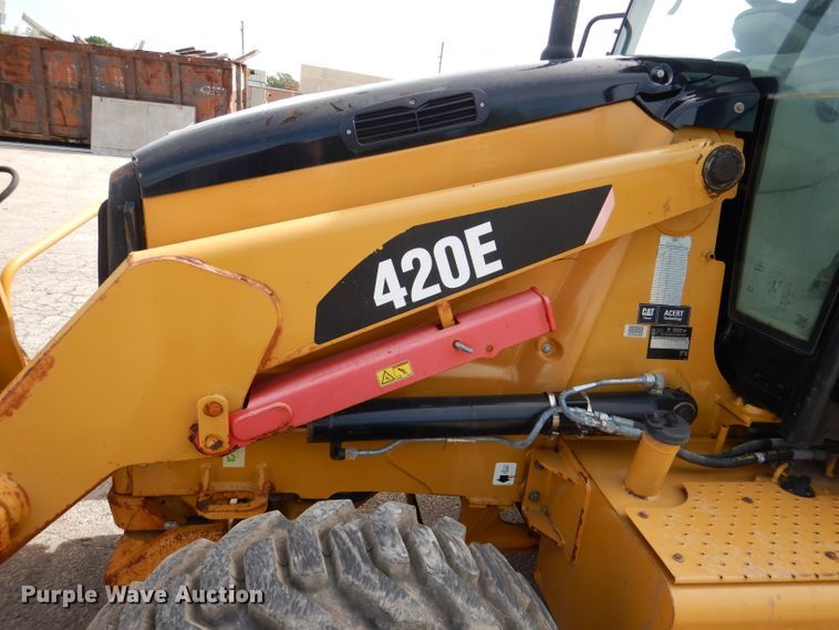 image for item DL8870 2009 Caterpillar 420E  backhoe