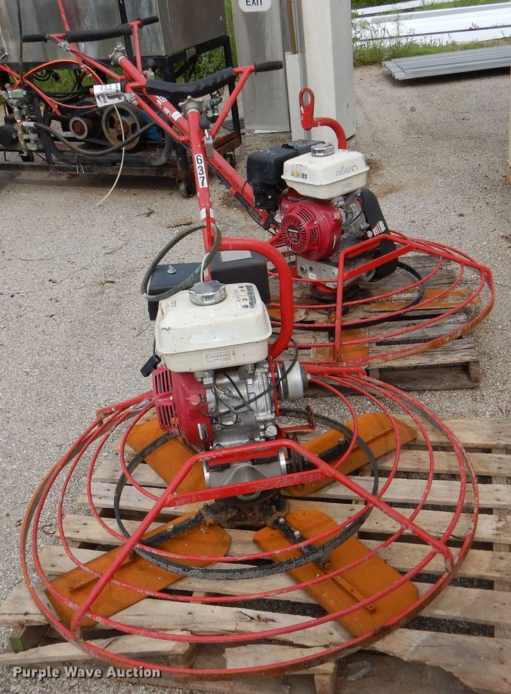 image for item DL8875 (2) Allen 446 Basic power trowels