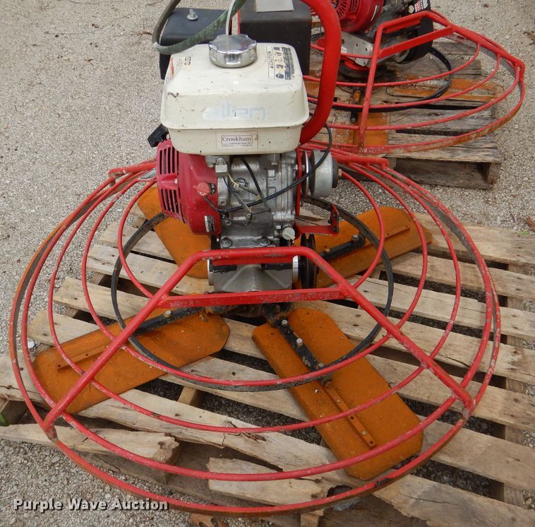 image for item DL8875 (2) Allen 446 Basic power trowels