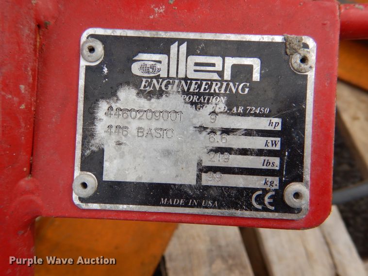 image for item DL8875 (2) Allen 446 Basic power trowels