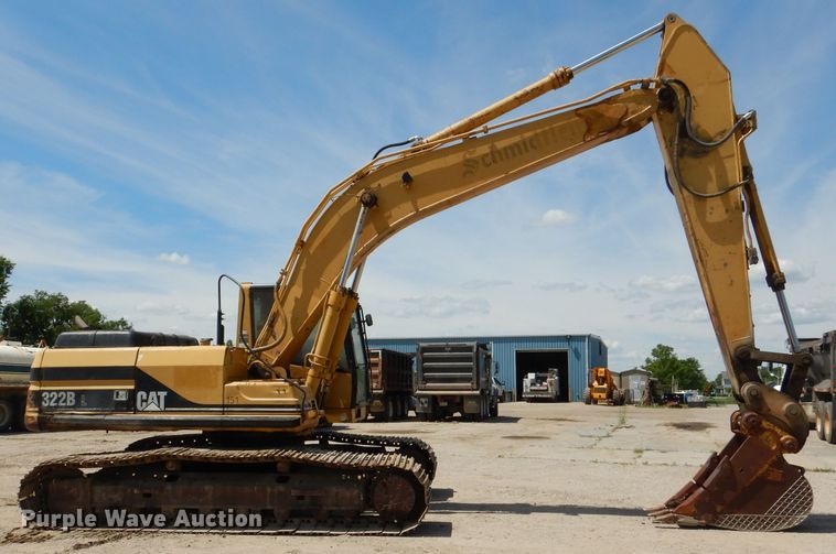 image for item DL8906 1998 Caterpillar 322BL  excavator