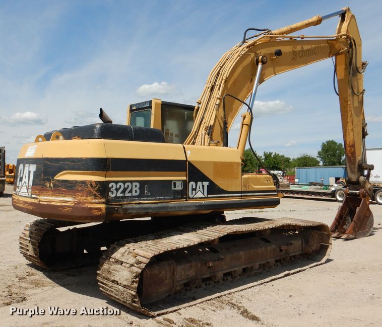 image for item DL8906 1998 Caterpillar 322BL  excavator