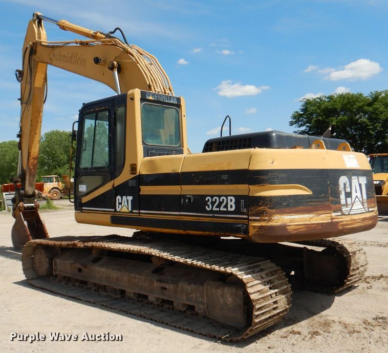image for item DL8906 1998 Caterpillar 322BL  excavator