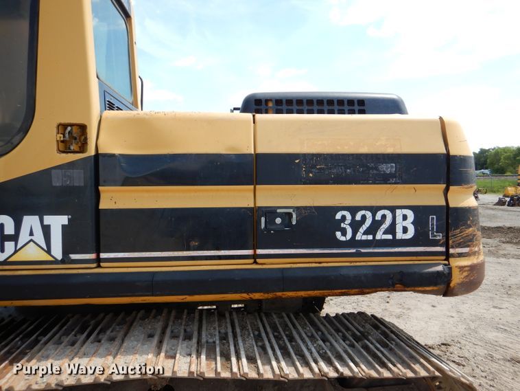 image for item DL8906 1998 Caterpillar 322BL  excavator