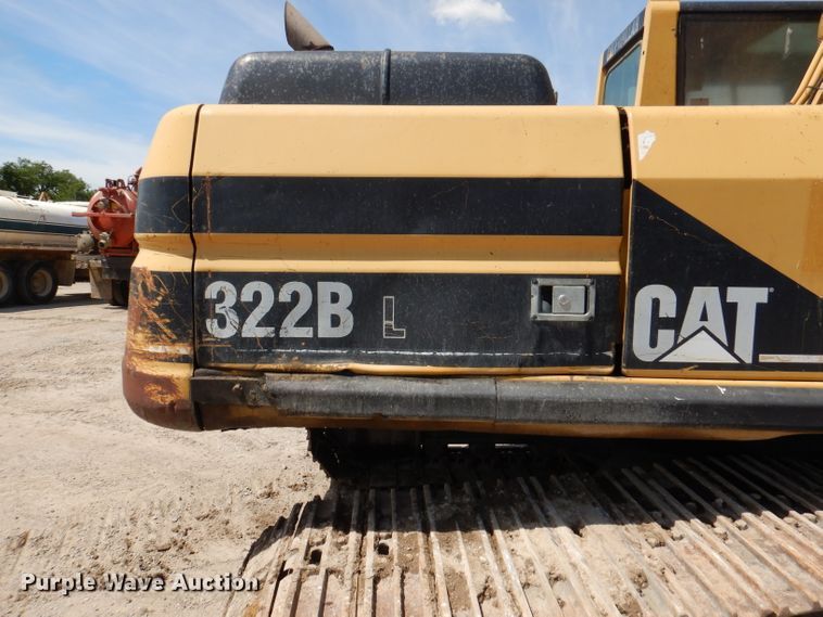 image for item DL8906 1998 Caterpillar 322BL  excavator