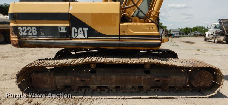 image for item DL8906 1998 Caterpillar 322BL  excavator