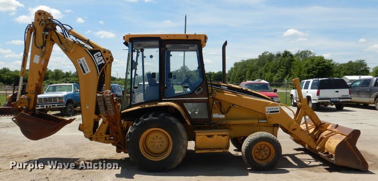 image for item DL8907 1998 Caterpillar 416C  backhoe