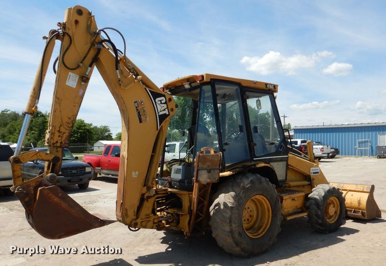 image for item DL8908 1998 Caterpillar 416C  backhoe