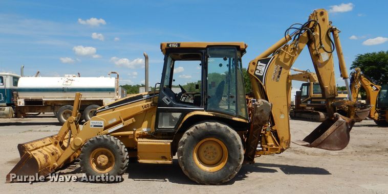 image for item DL8908 1998 Caterpillar 416C  backhoe