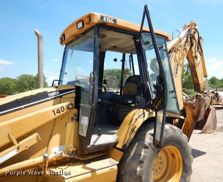 image for item DL8908 1998 Caterpillar 416C  backhoe