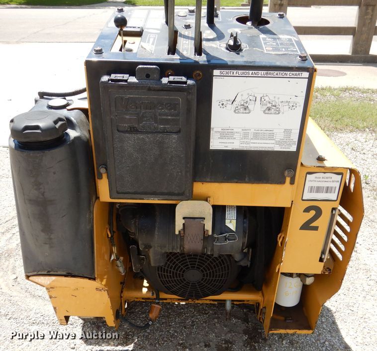 image for item DL8934 2013 Vermeer SC30TX  stump grinder