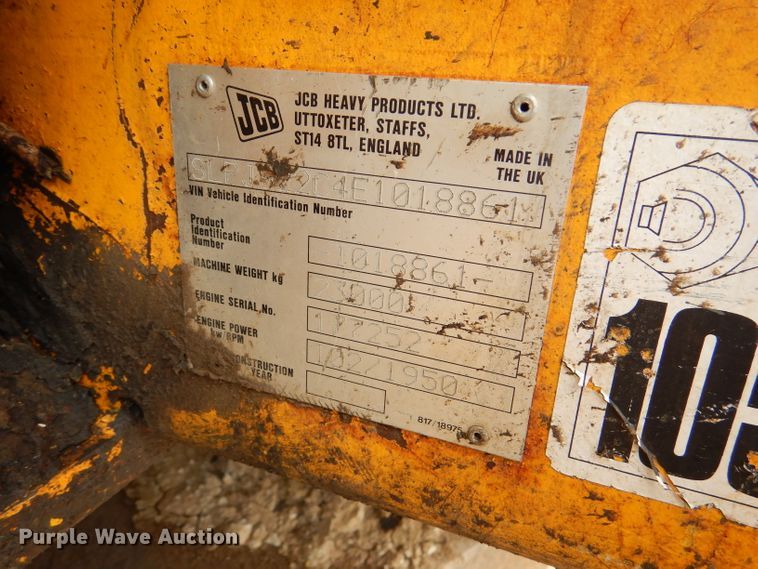 image for item DL8956 2004 JCB JS220LC  excavator