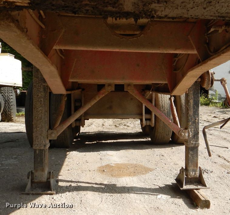 image for item DL8957 1987 Freuhauf ND2-F2-22-7  end dump trailer