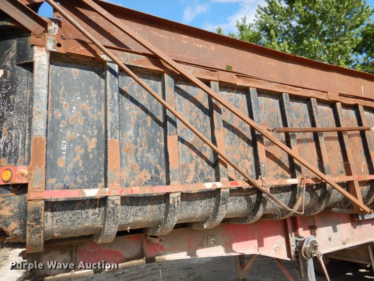 image for item DL8957 1987 Freuhauf ND2-F2-22-7  end dump trailer