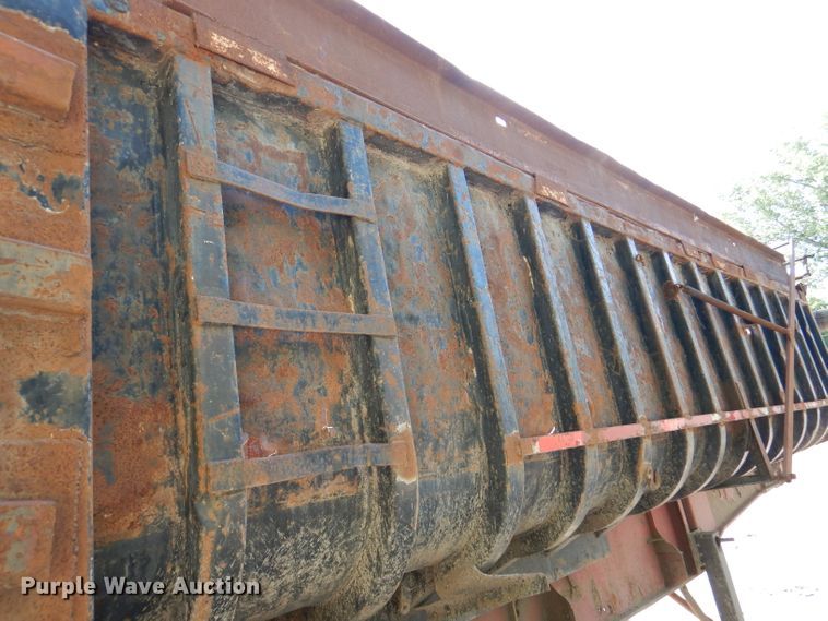 image for item DL8957 1987 Freuhauf ND2-F2-22-7  end dump trailer