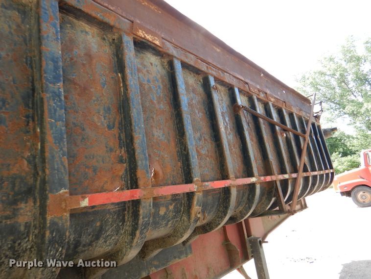 image for item DL8957 1987 Freuhauf ND2-F2-22-7  end dump trailer