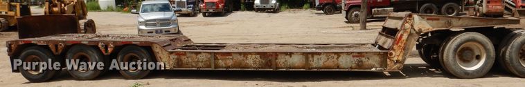 image for item DL8958 1972 Load Trail 403DFP  lowboy trailer