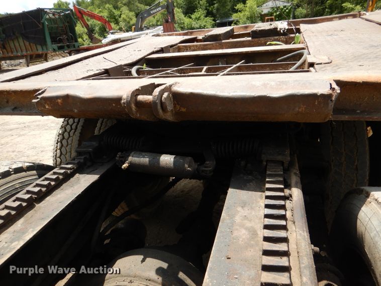 image for item DL8958 1972 Load Trail 403DFP  lowboy trailer