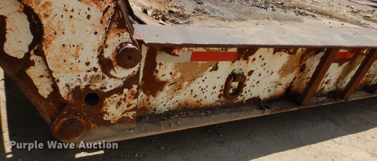 image for item DL8958 1972 Load Trail 403DFP  lowboy trailer