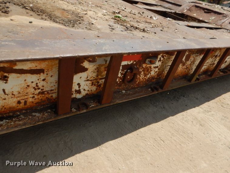 image for item DL8958 1972 Load Trail 403DFP  lowboy trailer
