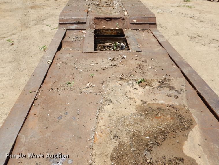 image for item DL8958 1972 Load Trail 403DFP  lowboy trailer