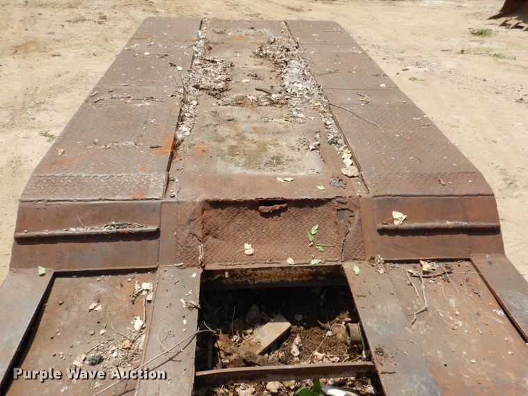 image for item DL8958 1972 Load Trail 403DFP  lowboy trailer