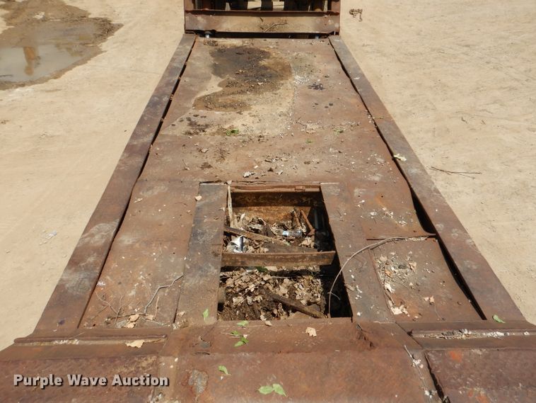 image for item DL8958 1972 Load Trail 403DFP  lowboy trailer