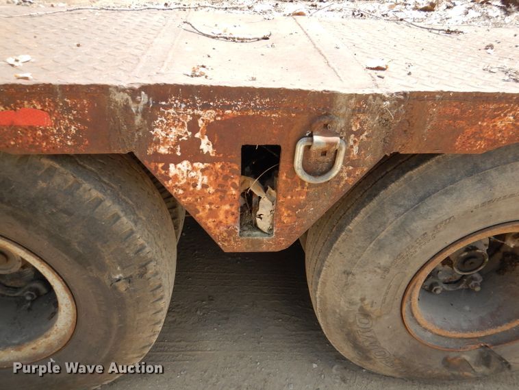 image for item DL8958 1972 Load Trail 403DFP  lowboy trailer