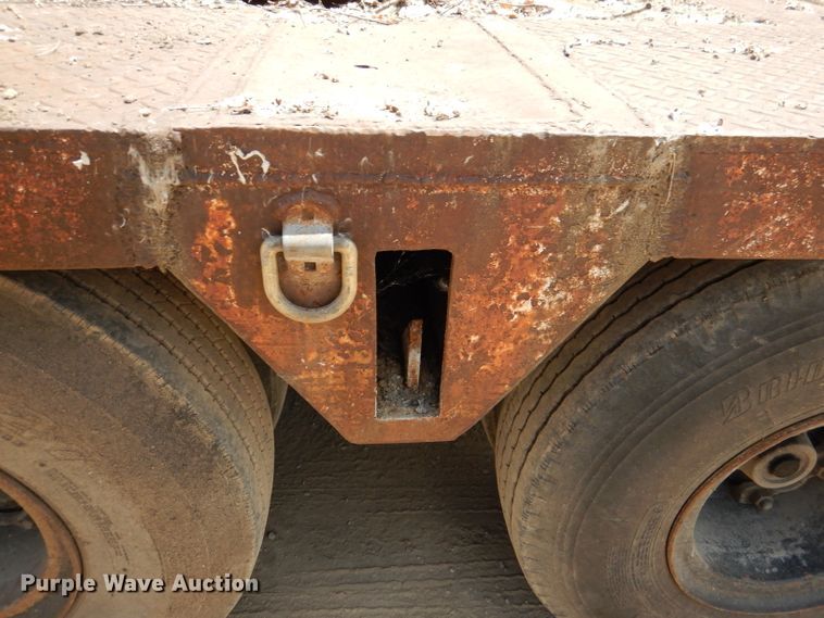 image for item DL8958 1972 Load Trail 403DFP  lowboy trailer